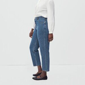 Everlane The Curvy 90s Cheeky Straight Jeans Women's 28 Ankle Organic Cotton